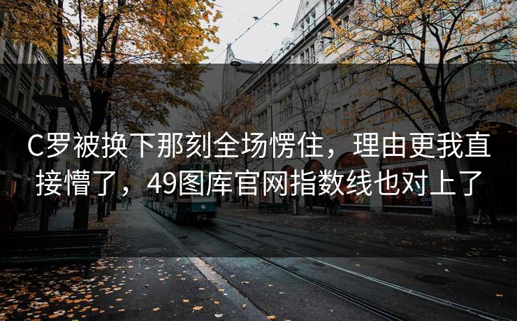 C罗被换下那刻全场愣住，理由更我直接懵了，49图库官网指数线也对上了
